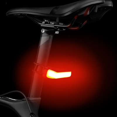 Đèn Đuôi Led Xe Đạp BK880 Chống Nước Siêu Sáng Nhiều Chế Độ Sáng Sạc Điện USB MaiLee