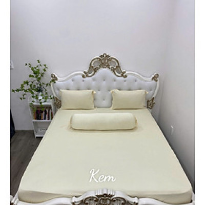 Bộ chăn Drap gối Thun Hàn Quốc Mát Lạnh { 4 món gồm ; ga và 3 áo gối  / 5 món gồm chăn, ga và 3 áo gối } đủ size.