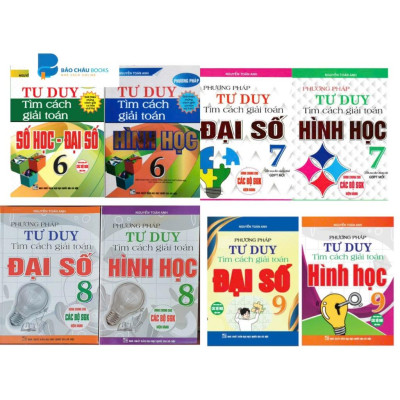 Sách - Phương Pháp Tư Duy Tìm Cách Giải Toán Lớp 6,7.8,9( Dùng Chung Cho Các Bộ SGK Hiện Hành) HA