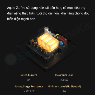 Công tắc thông minh Aqara Z1 Pro Smart Wall Switch Zigbee Bản Quốc Tế Hàng Chính Hãng