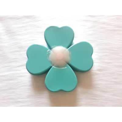 Dán Ti - 5 Cặp Dán Silicone Hình Hoa Hộp Trái Tim - Mã 2350