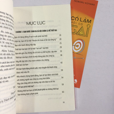 Combo 2 cuốn: Vươn Lên Hoặc Bị Đánh Bại + Có Làm Mới Có Sai - Thất bại thực ra cũng là một đóng góp ( kèm bookmark )