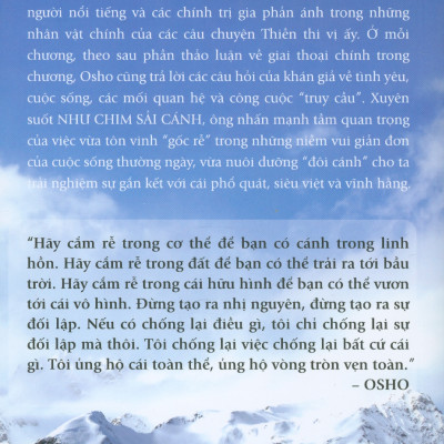 Như Chim Sải Cánh (A Bird On The Wing): Giai Thoại THIỀN Cho Đời Sống Tỉnh Thức - Osho, Thái An dịch