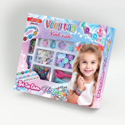 Đồ Chơi DUKA: Bé Tự Làm Nữ Trang - Lắc Tay/ Vòng Tay/ Trang Sức