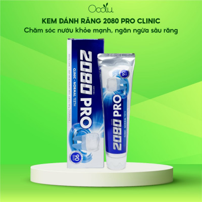 Kem đánh răng 2080 Pro Hàn Quốc cho răng nhạy cảm chống ê buốt, làm trắng răng, ngăn ngừa sâu răng giúp răng chắc khỏe