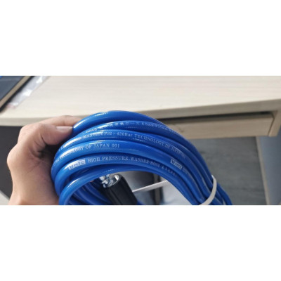 [Freeship]Dây xịt rửa xe HIỆU HTC LOẠI 20M,HTC6511-20W3 từ nhựa PVC áp lực cao 420 bar( 6090PSI),ĐK 6.5*11mm