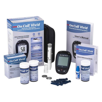 Hộp 25 Que Thử Đường Huyết On Call Vivid