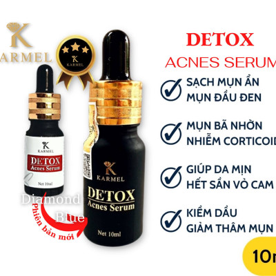 SERUM MỤN DETOX ACNES KARMEL 10ml -Ngừa Mụn, mờ vết thâm, mờ nám, tái tạo da, dưỡng trắng da ( mẫu mới )