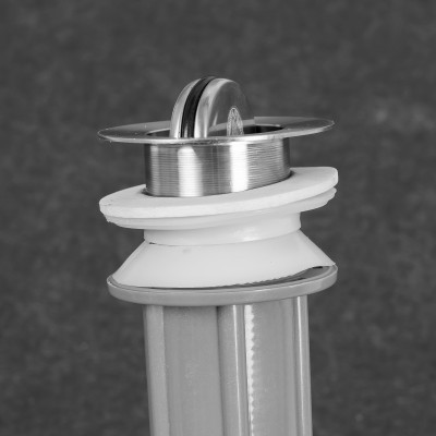 Bộ xả lavabo thân co rút – ruột gà - đầu xả SUS304