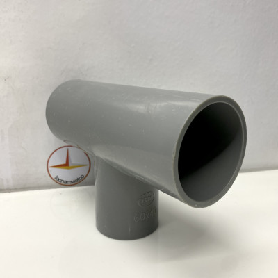 Tê giảm 60 x 49 nhựa PVC Bình Minh _ T60x49