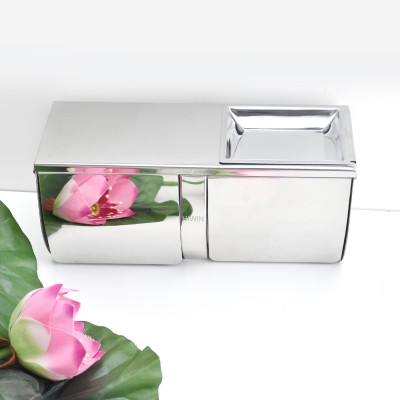 Lô giấy đôi inox 304 chống ăn mòn mặt gương sang trọng Hiwin Y-309 kích thước 270x100x115