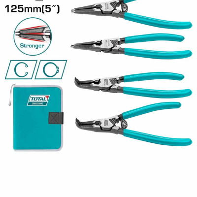 BỘ 4 KÌM MỞ PHE 125MM TOTAL THTJ214041 - HÀNG CHÍNH HÃNG