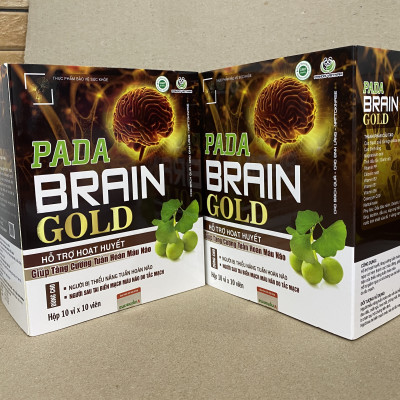 Thực phẩm chức năng - PANDA VIỆT NAM - PADA BRAIN GOLD - HỖ TRỢ HOẠT HUYẾT - TĂNG CƯỜNG TUẦN HOÀN