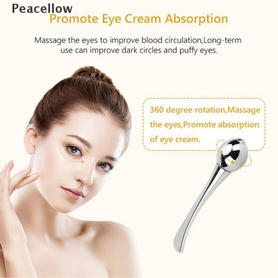Dụng Cụ Massage Lăn Mắt Mini, Cây Lăn Mặt Thoa Kem Dưỡng Chất Chống Thâm Quầng Trẻ Hóa Da (Hàng Chính Hãng)