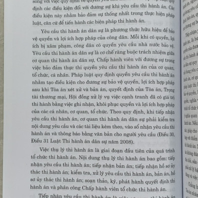 Sách - Pháp Luật Về Thủ Tục Thi Hành Án Dân Sự