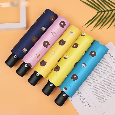 Ô dù đi mưa , che nắng gấp gọn hình gấu dễ thương cute chống tia UV , dù gấu xinh xắn nhỏ gọn dễ dàng mang theo mọi nơi 