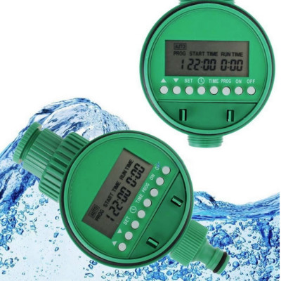Hẹn giờ tưới - Đồng hồ hẹn giờ tưới cây tự động, chạy pin 1.5V 206502 
