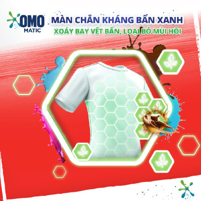 Túi Nước giặt OMO Matic Cửa Trên Hương Cam & Hổ phách Chuyên Gia Giữ Màu 3.6KG