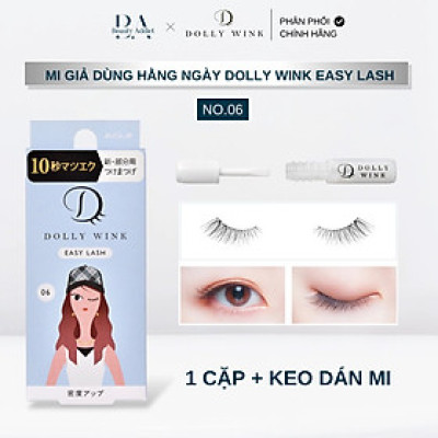 Lông mi giả sử dụng hằng ngày Koji Dolly Wink Easy Lash