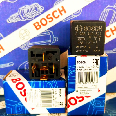 Rờ le Relay Bosch 5 Chân 24V 20A - Dành Cho Xe Tải