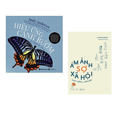 Combo 2Q: Hiệu Ứng Cánh Bướm +  Ám Ảnh Sợ Xã Hội - Chạy Trốn Hay Đối Mặt(Chìa Khóa để Thành Công/ Thay đổi cuộc đời)/ Tặng Kèm Booklmark Happy Life 