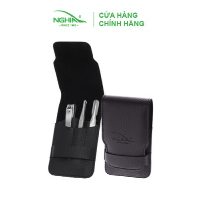 Bộ Quà Tặng (Bấm Móng - Sủi Da - Nhíp) Cao Cấp KỀM NGHĨA GS.17 PT