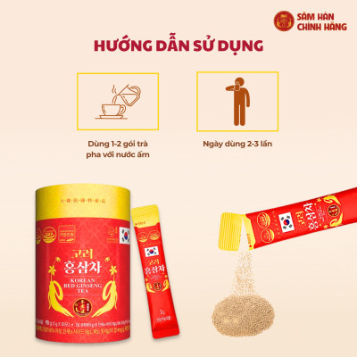 Trà hồng sâm 4mg/g (3g*30 stick) – Daedong