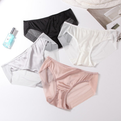 Combo 5 Quần Lót Nữ Lụa Satin Trơn Voronin 5472 – Siêu Mềm Mượt, Ôm Khít Tự Nhiên