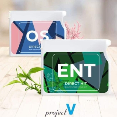 [TẶNG 5 TÚI PV ZIP] Thực Phẩm Sức Khoẻ VS+ENT+OS | V Alphabet - Điều hòa huyết áp, Giảm đau khớp, Ngừa loãng xương - PROJECT V - Xuất xứ Pháp, Hàng Chính Hãng