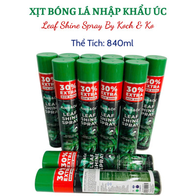 Xịt Bóng Lá hoa lan nhập khẩu Úc (chai lớn 840ml) hiệu Floral Leafshine giúp bóng lá, cứng cáp lá và ngăn xỉn màu lá