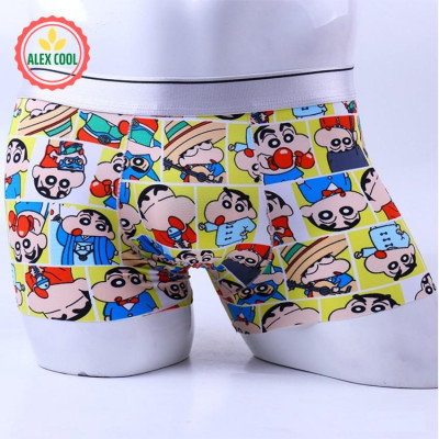  combo 4 Quần sịp quần lót nam sịp doremon hoạt hình thun lạnh siêu nhẹ