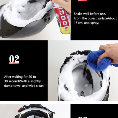 Chai Vệ Sinh Nón Bảo Hiểm Cao Cấp HERIOS LA-013 Công Nghệ Đức 450ml