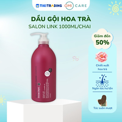 Dầu gội hoa trà phục hồi tóc hư tổn salon link 1000ml/chai