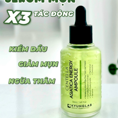 Serum trị mụn Kyung Lab Acnes Centella Asiatica Ampoule 50ml