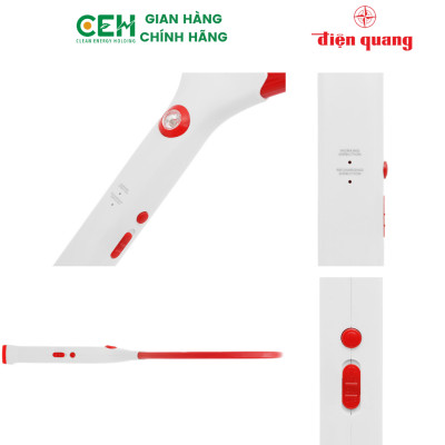 Vợt muỗi Điện Quang ĐQ EMR02 WR (Trắng-đỏ)