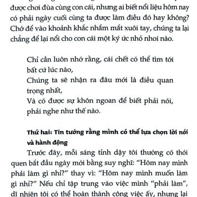 Tại Sao Lời Bạn Nói Lại Khiến Tôi Không Vui