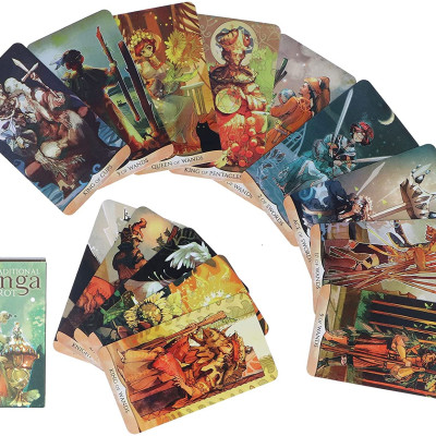 {Kèm quà tặng} Bộ bài tarot Traditional Manga Tarot bài bói