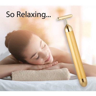 Máy Massage Mặt Nâng Cơ Chống Bọng Mặt, Cây Lăn Mặt Giá Sỉ Beauty Bar (Hàng Chính Hãng) B09