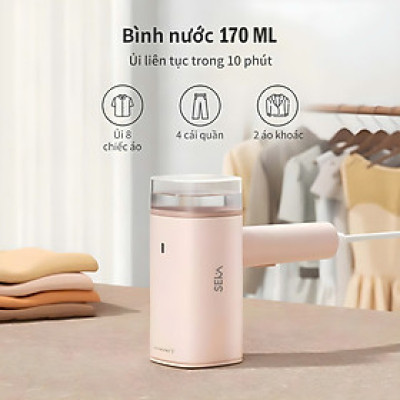 Bàn là hơi nước cầm tay SEKA, Bàn ủi cầm tay bình nước lớn 170ml Công suất 1200W hàng nhập khẩu