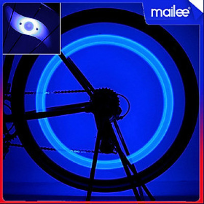 Đèn Led Gắn Tăm Căm Xe Đạp Trang Trí Đẹp Mắt Với Pin Cr2032 (bên trong) MaiLee