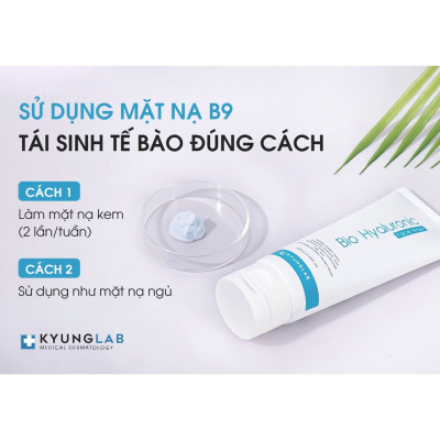 Mặt Nạ B9 Kyung Lab Bio Hyaluronic Face Mask Của Hàn Quốc 100ml