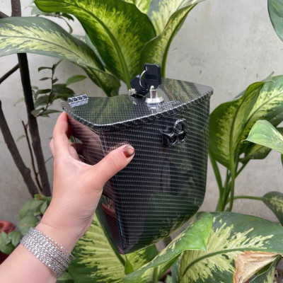 Hộc rổ đựng đồ mini gắn Vision 2014-2025 có nắp và móc treo đồ