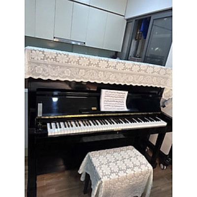 Khăn phủ đàn piano cơ đàn piano điện tử 88 phím phong cách Châu Âu cổ điển sang trọng chống bụi chống xước