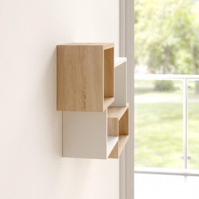 Kệ trang trí kệ để sách gia đình SMLIFE Wissam