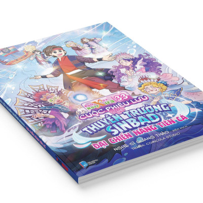 Sách - Ngày Xửa Ngày Xưa - Tập 33 - Cuộc Phiêu Lưu Của Thuyền Trưởng Sinbad - Đại Chiến Nàng Tiên Cá