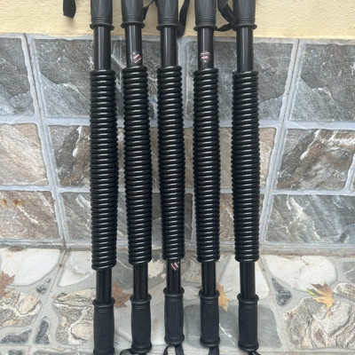 Thanh lò xo gậy bẻ tay tập cơ tay cơ ngực 80kg 100kg titan