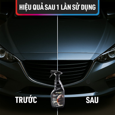 Xịt Phủ Bóng Màu Bạc Ceramic Color Wax SiO2 FORMULA 1 617724 680ml Phục Hồi Sơn Bóng Gương Chống Tia UV - Nhập Khẩu Chính Hãng