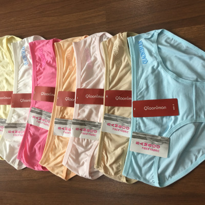 combo 10 chiếc quần lót cotton trơn co dãn tốt fom từ 45-60kg