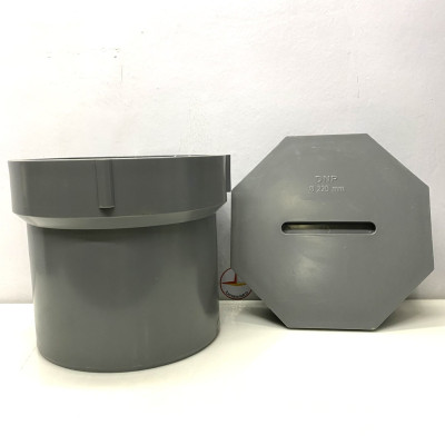 Bít xả  ren trong 220 nhựa PVC – BXRT220