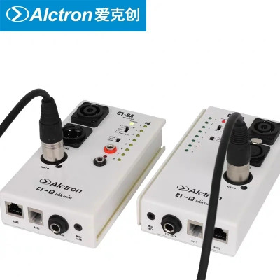 Hàng Chính Hãng - Bộ Test Cáp Âm Thanh CT-8 - Kiểm Tra Toàn Diện  XLR, Speakon, TRS, RCA, BNC, JACK 3.5mm,...Xác Định Lỗi Tiếp Địa, Nhiễu Âm, Kiểm Tra Cáp Dài Lên Tới 1000m Độ Bền Cao Pin 9V Tiết Kiệm Thời Gian Khắc Phục Nhanh Chóng - Alctron